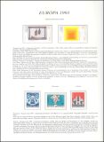 Sammlung Europa Briefmarken von 1993/95