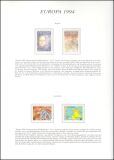 Sammlung Europa Briefmarken von 1993/95