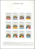 Sammlung Europa Briefmarken von 1993/95