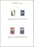 Sammlung Europa Briefmarken von 1993/95