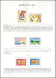 Sammlung Europa Briefmarken von 1993/95