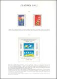 Sammlung Europa Briefmarken von 1993/95
