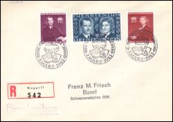 1943  Hochzeit von Frst Franz Josef II. und Grfin Gina