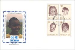 Ruanda 1979  Internationales Jahr des Kindes