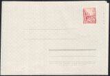 1957  Faltbrief - Wertstempel Stalinallee - a