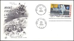 1969  Apollo 11 - Erste bemannte Mondlandung