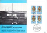 1976  Querverschub der Oberkasseler Rheinbrücke