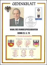 1979  Wahl des Bundespräsidenten
