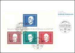 1968  1. Todestag von Konrad Adenauer