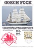 1998  115. Reise des Segelschulschiffs Gorch Fock