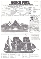 1988  83. Reise des Segelschulschiffs Gorch Fock
