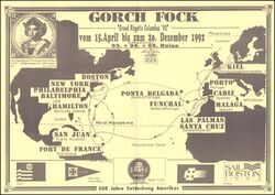 1992  93. Reise des Segelschulschiffs Gorch Fock
