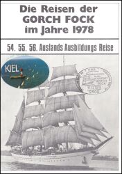 1978  54. Reise des Segelschulschiffs "Gorch Fock"