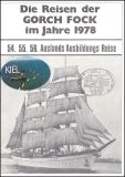 1978  54. Reise des Segelschulschiffs "Gorch Fock"