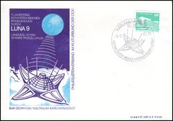 1981  15. Jahrestag der ersten Mondlandung durch LUNA 9