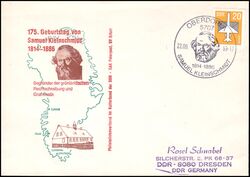 1989  175. Geburtstag von Samuel Kleinschmidt