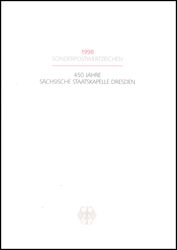 1998  Ministerkarte - Schsische Staatskapelle