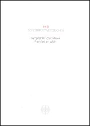 1998  Ministerkarte - Europäische Zentralbank