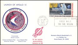 1971  Apollo 15 - Start zum Mondflug