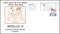 1971  2. Jahrestag der Mondlandung von Apollo 11