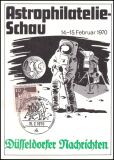 1970  Astrophilatelie-Schau in Düsseldorf