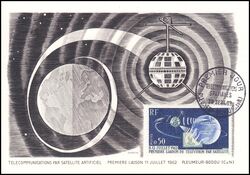 1962  Fernseh-Direktbertragung durch Telstar