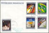 Ruanda 1970  Mondflug von Apollo 13