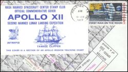 1969  Apollo 12 - Landung auf dem Mond