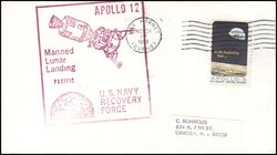 1969  Apollo 12 - Wasserung der Kommandokapsel