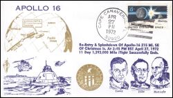 1972  Apollo 16 - Wasserung im Pazifik