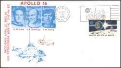 1972  Apollo 16 - Wasserung im Pazifik