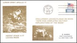 1972  Apollo 17 - Abflug vom Mond