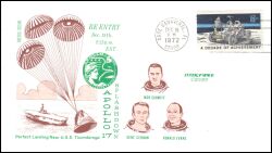 1972  Apollo 17 - Rückflug und Landung im Pazifik