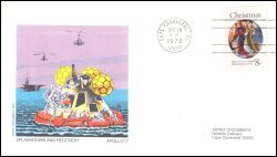 1972  Apollo 17 - Rckflug und Landung im Pazifik