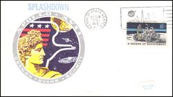1972  Apollo 17 - Rckflug und Landung im Pazifik