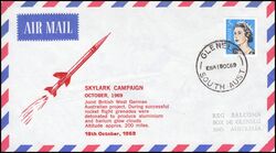 1969  Raketenstart Skylark Campaign