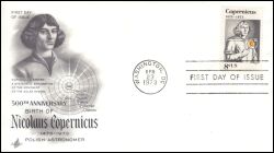 1973  500. Geburtstag von Nikolaus Kopernikus