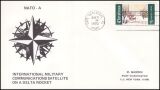 1970  Kommunikationssatellit auf einer Delta-Rakete