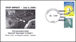 2005  Raumsonde Deep Impact erreicht Tempel-1
