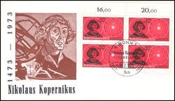 1973  500. Geburtstag von Nikolaus Kopernikus
