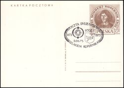 1973  500. Geburtstag von Nikolaus Kopernikus