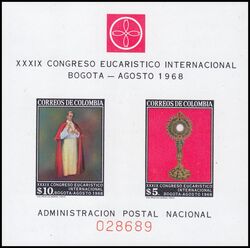 Kolumbien 1968  39. Eucharistischer Weltkongre
