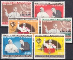 Paraguay 1965  Besuch von Papst Paul VI.