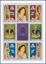 Cook-Inseln 1978  25. Jahrestag der Krönung von Königin Elisabeth II.
