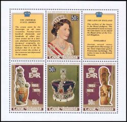 Cook-Inseln 1978  25. Jahrestag der Krönung von Königin Elisabeth II.