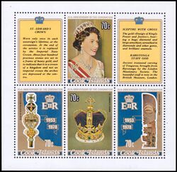Cook-Inseln 1978  25. Jahrestag der Krnung von Knigin Elisabeth II.