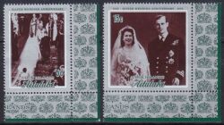 Aitutaki 1972  Silberhochzeit des englischen Königspaares