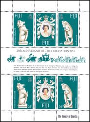 Fidschi-Inseln 1978  25. Jahrestag der Krnung von Knigin Elisabeth II.