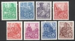 1957  Freimarken:  Fünfjahresplan
