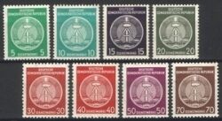 1957  Dienstmarken für Verwaltungspost B